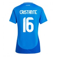 Dres Italija Bryan Cristante #16 Domaci za Žensko EP 2024 Kratak Rukav